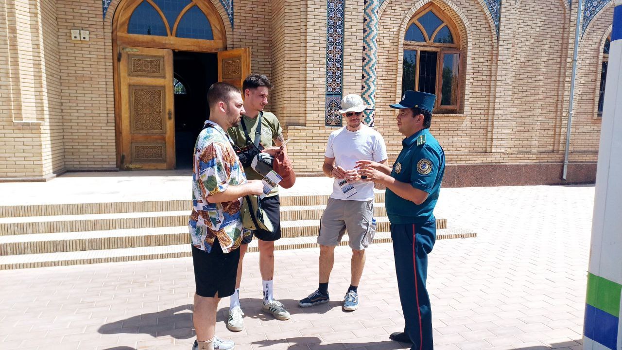 “Пайшанба профилактика куни” муносабати билан сайёҳлар хавфсизлигини таъминлаш борасида пр…