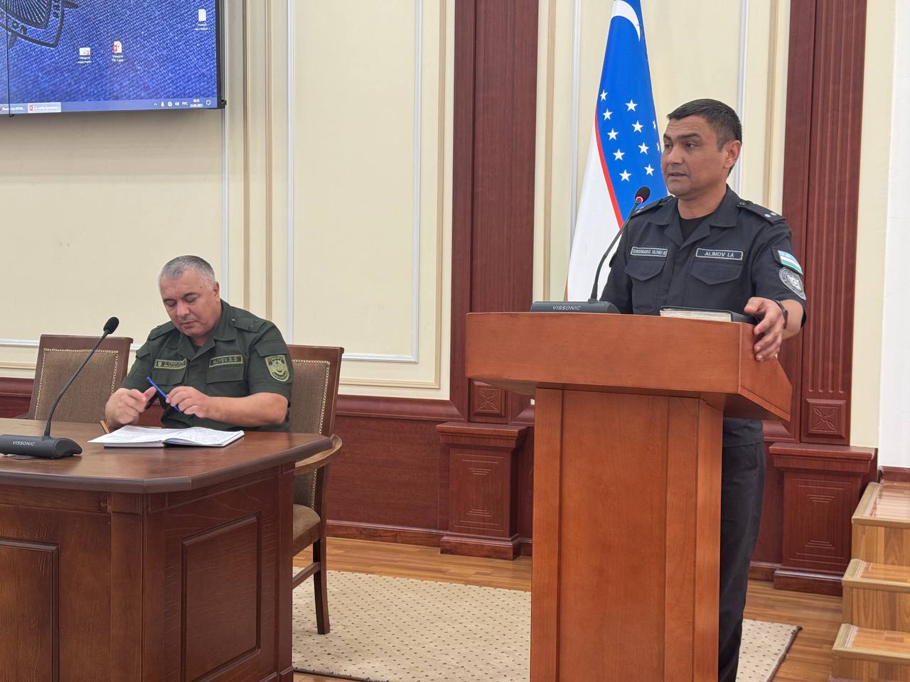 Эксперт-криминалистика маркази ходимлари томонидан навбатдаги ўқув семинар машғулоти ўтказ…