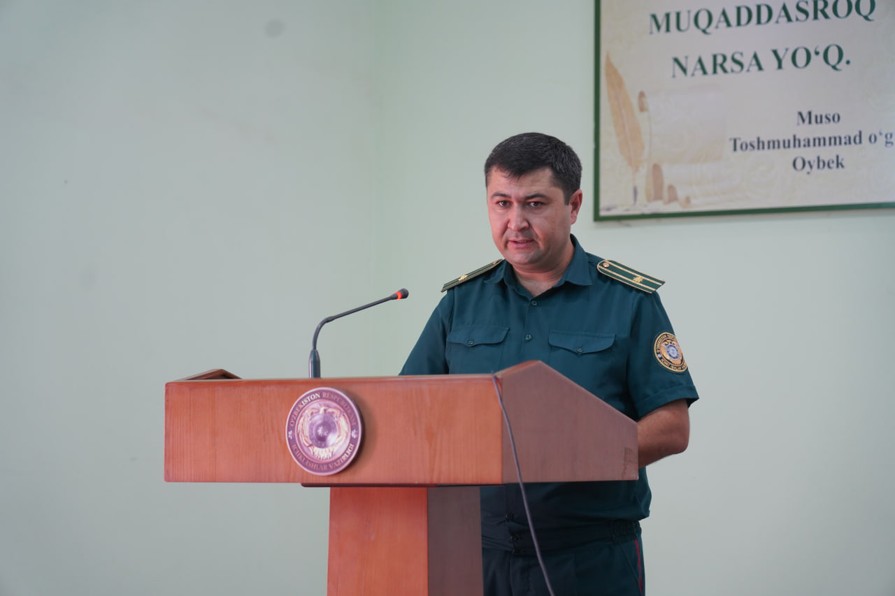 Сурхондарё вилояти ИИБда навбатдаги маънавият ва маърифат дарси “Манфаатлар тўқнашуви– кор…