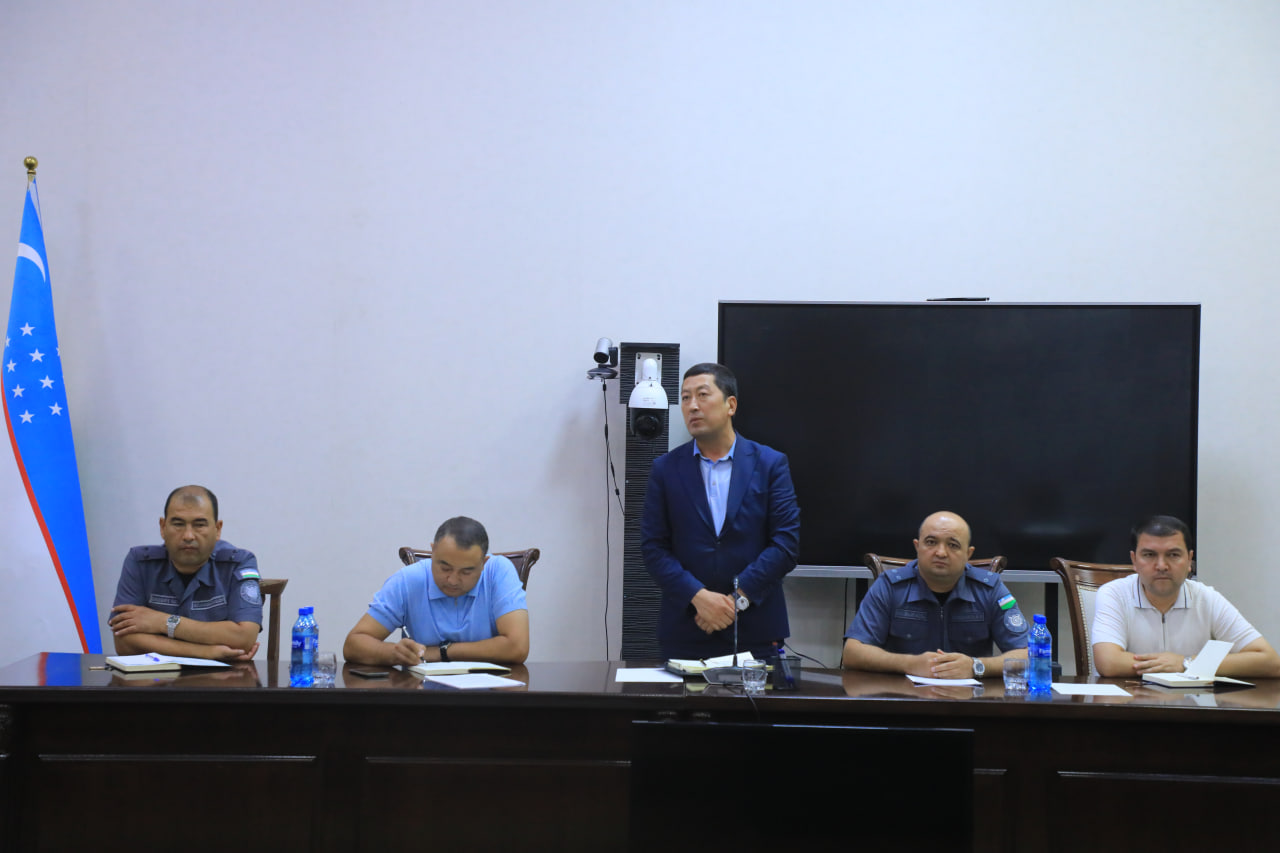 Sariosiyo tumanida sodir etilgan jinoyat hamda kriminogen vaziyat keng jamoatchilik ishtir…