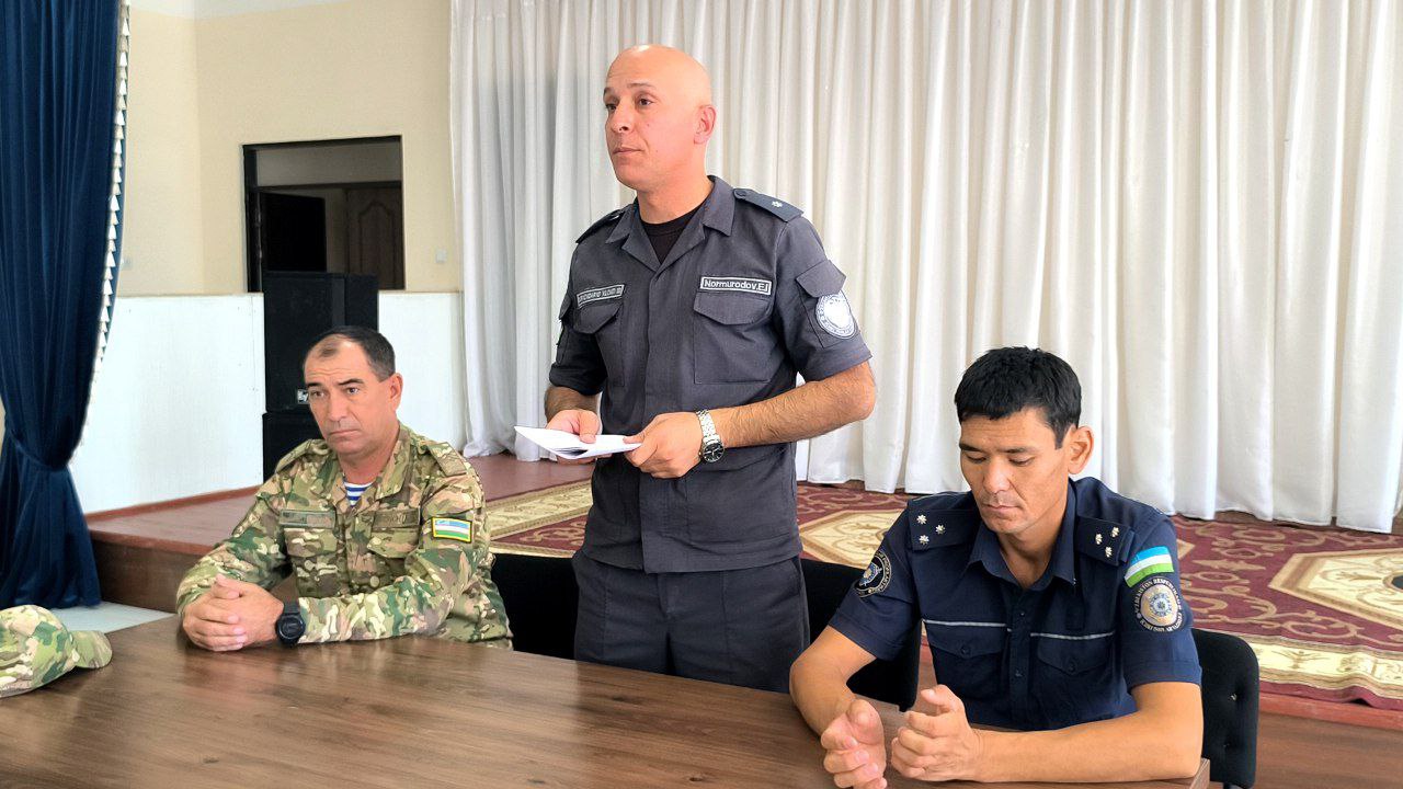 Шеробод туманида мактаб ўқувчилари ўртасида “Долзарб 10 кунлик” махсус профилактик тадбири…