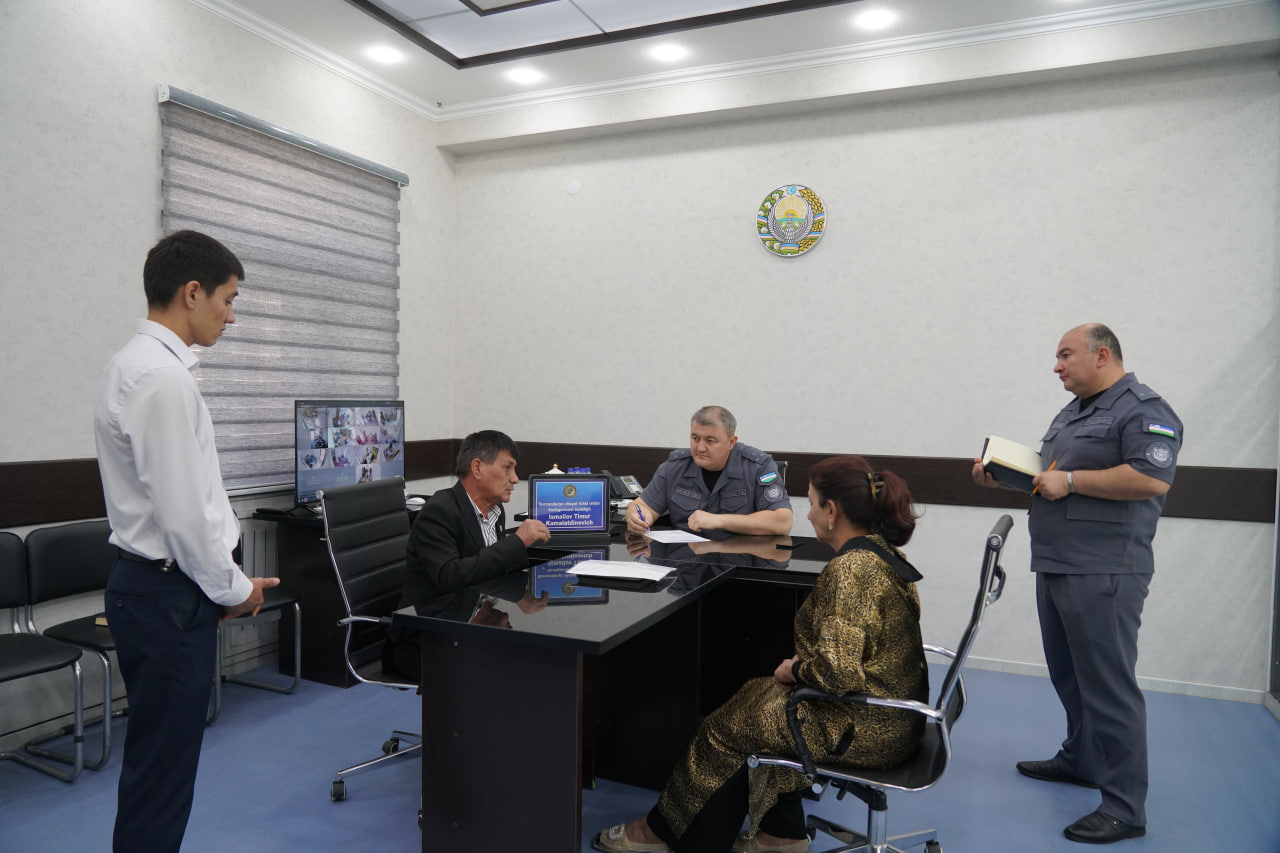 Сурхондарёда вилоят Ички ишлар бошқармаси ҳамда барча шаҳар-туман ички ишлар органлари раҳ…