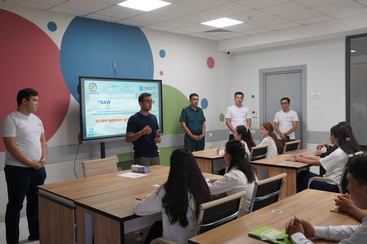 Термиз иқтисодиёт ва сервис университетида “Хавфсиз кибер макон” ойлиги доирасида тадбир б…