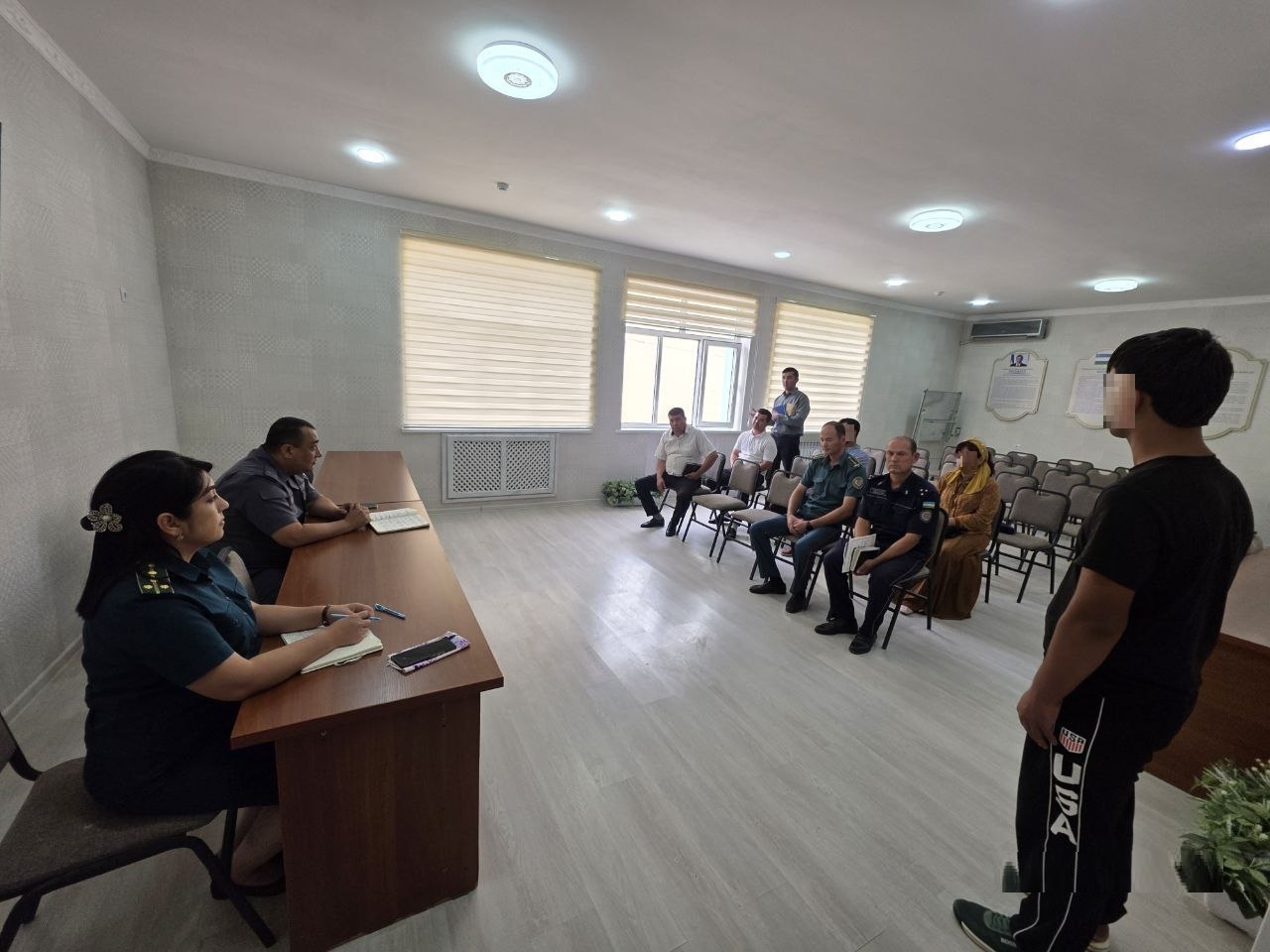 Олтинсой туманида, Вояга етмаганларга ижтимоий ҳуқуқий ёрдам кўрсатиш марказида тарбиялана…