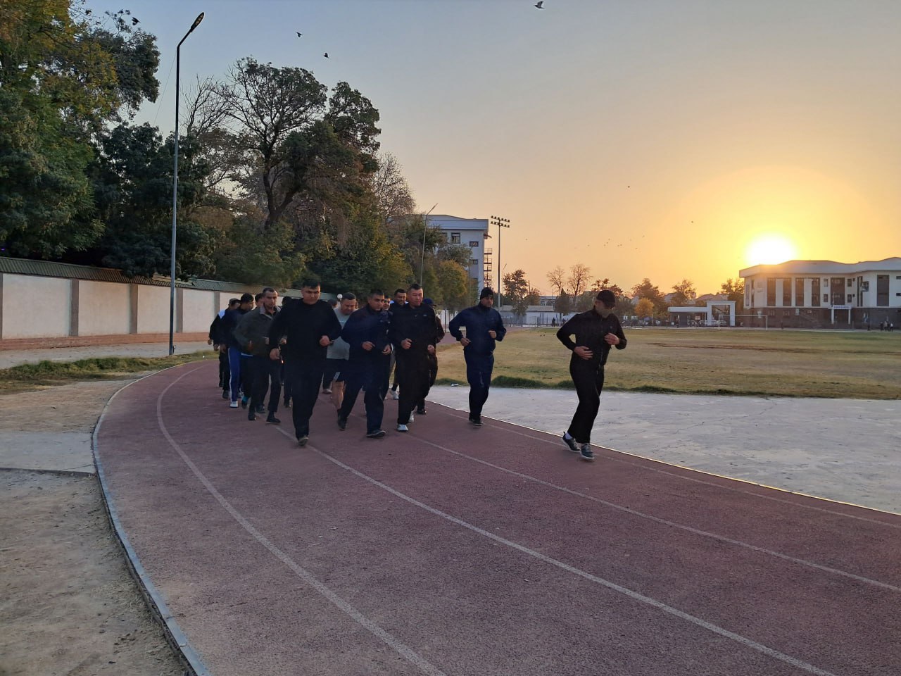 Surxondaryo viloyati IIB Shimoliy mintaqaviy hudud shaxsiy tarkibi bilan navbatdagi sport …