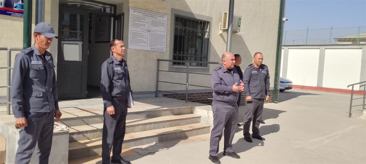 Denov tumanida ma’muriy qamoqqa olingan shaxslar uchun maxsus qabulxona tashkil etildi