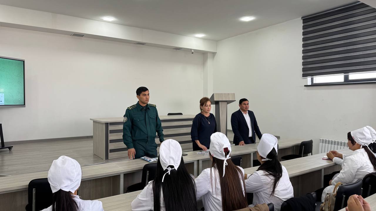 #Ogohlik_davr_talabi   Bugun Toshkent davlat tibbiyot universiteti Termiz filiali talabala…