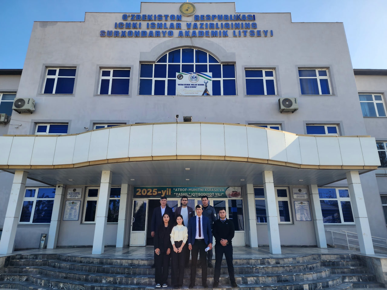 Targʻibot poyezdi IIV Surxondaryo akademik litseyida.