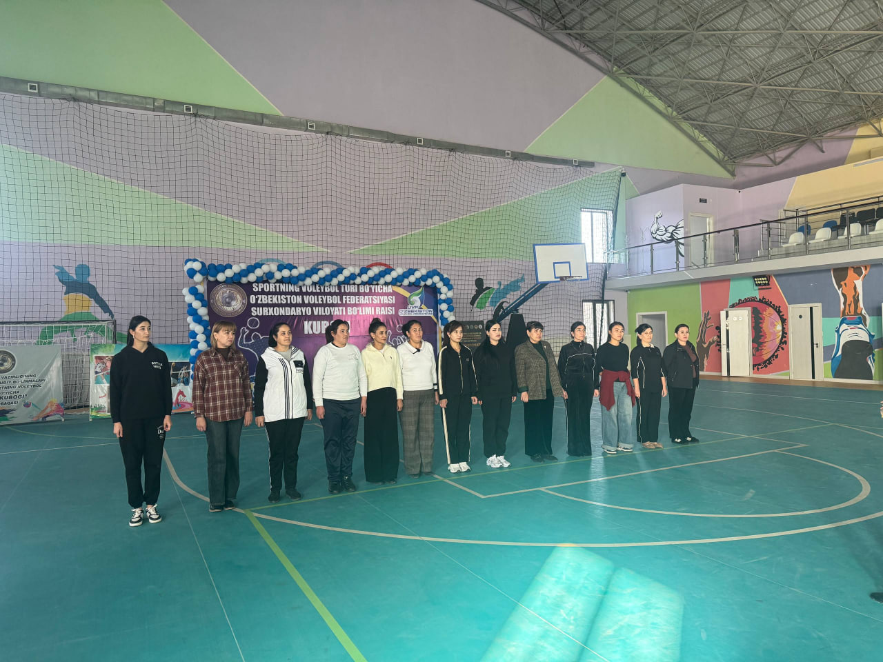 Surxondaryo viloyati Ichki ishlar organlari xotin-qizlari o‘rtasida navbatdagi sport mashg…