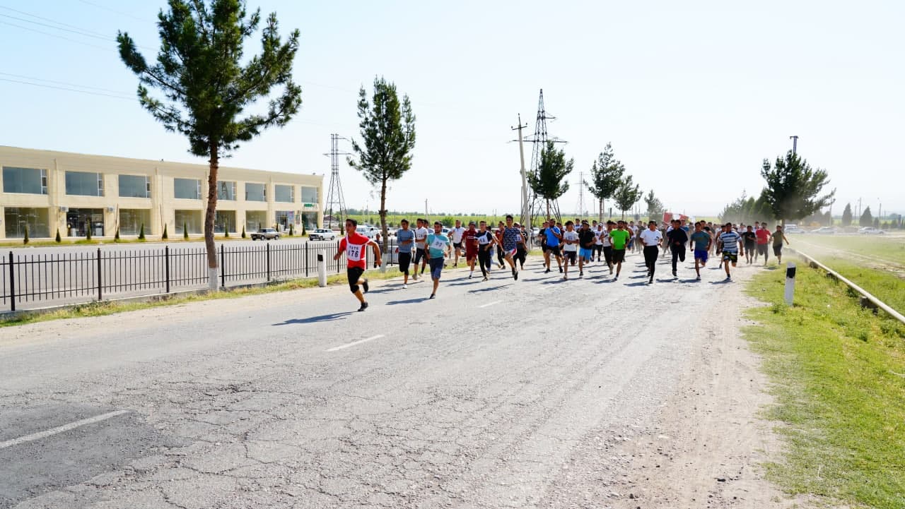 Denovlik yoshlar uchun yugurish marafoni o'tkazildi