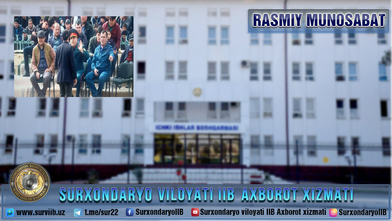 Rasmiy munosabat:  Ma’lum qilamizki, hozirgi kunda ochiqlik va shaffoflikni ta’minlash ich…